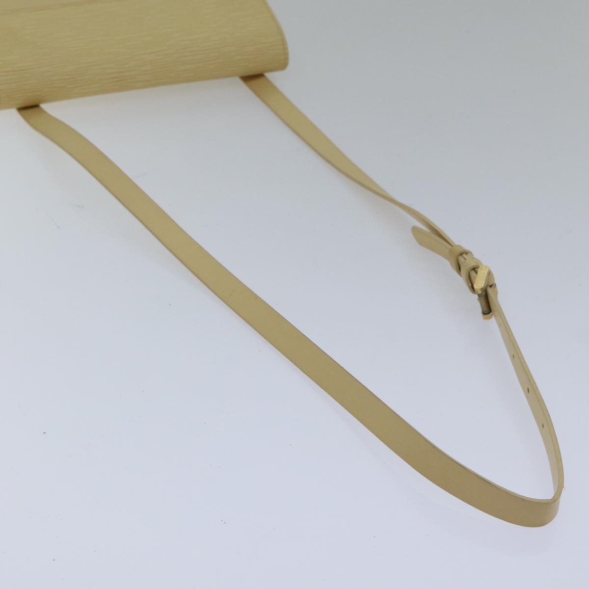 Louis Vuitton Ramatuelle Beige Leather Shoulder Bag