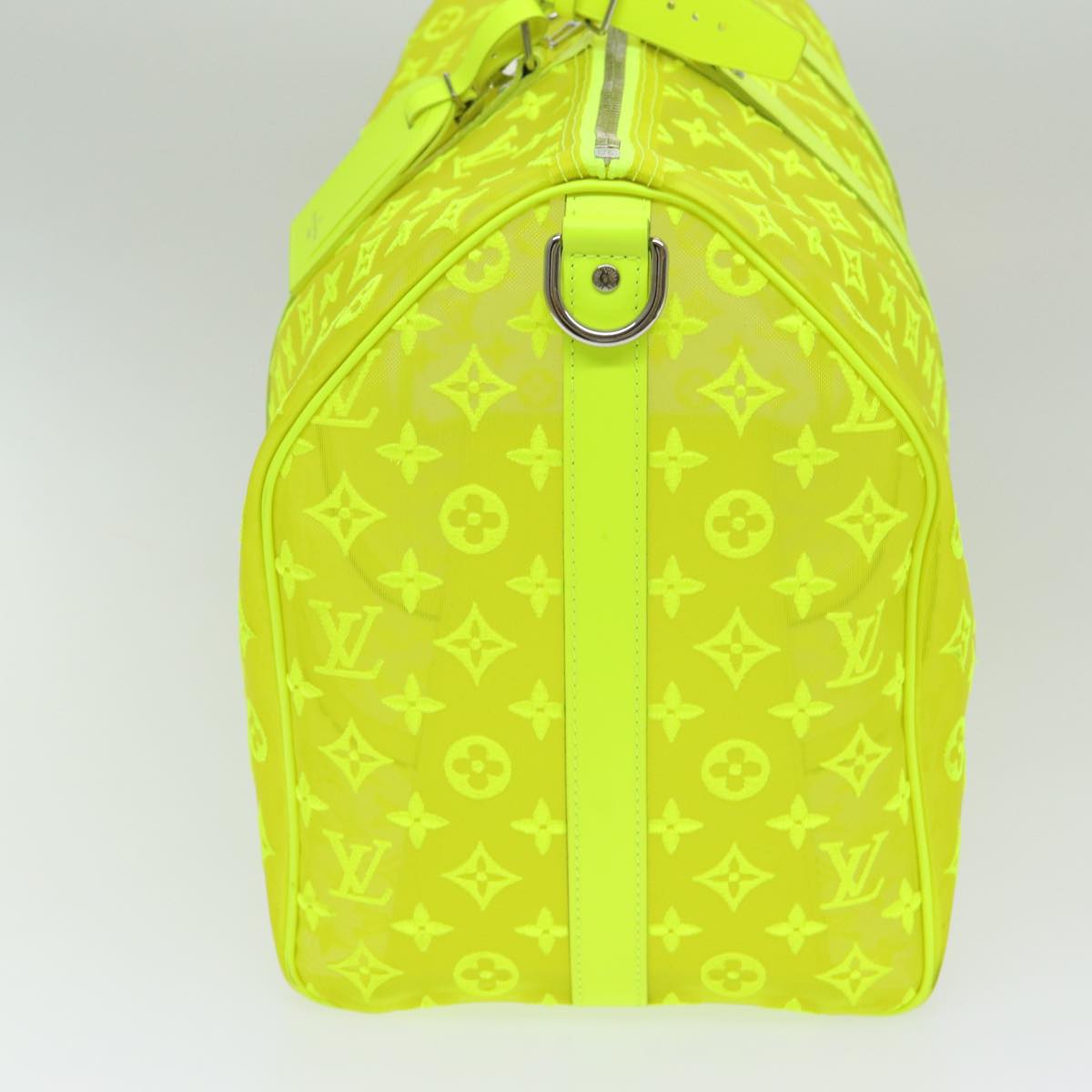 Louis Vuitton Keepall Bandouliere 50 Yellow Canvas Travel Bag