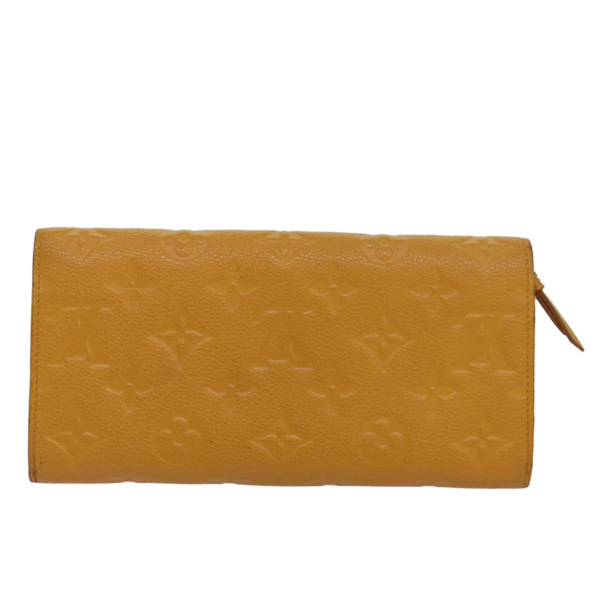 Louis Vuitton Portefeuille Yellow Leather Wallet