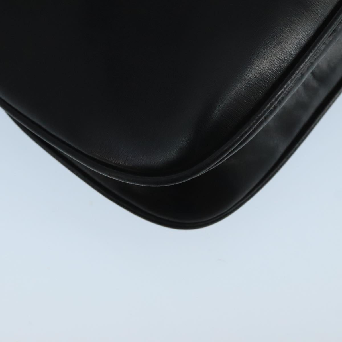 Gucci Black Leather Shoulder Bag