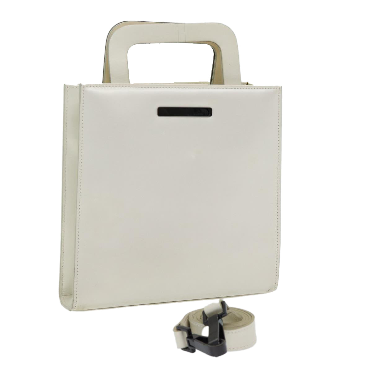 Gucci Jackie White Leather Handbag