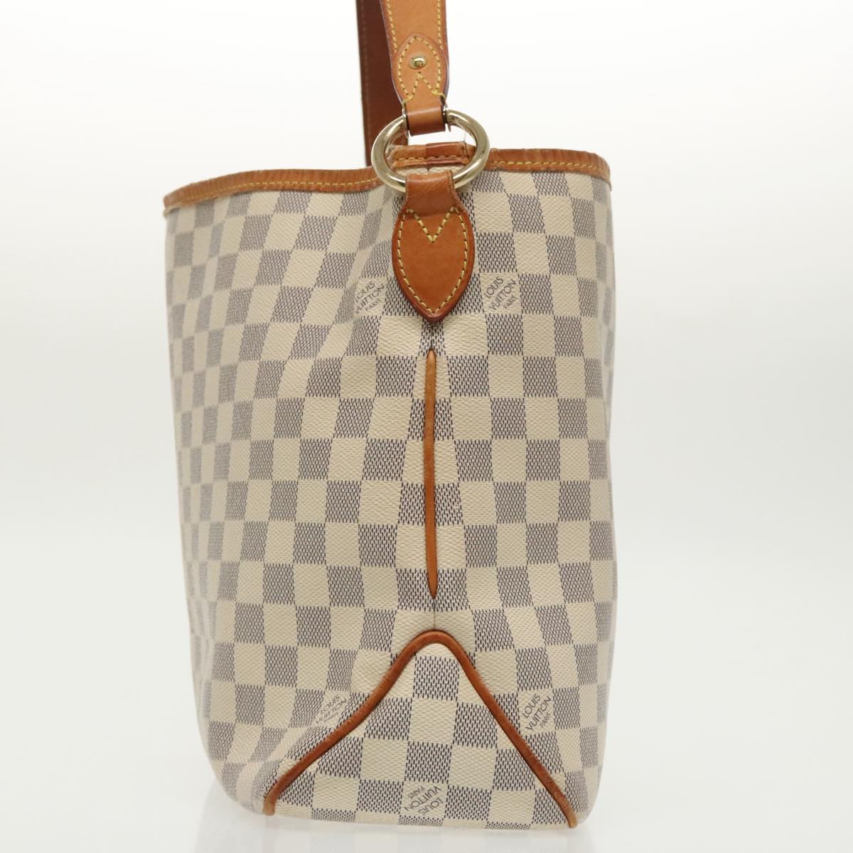 Louis Vuitton Delightfull Pm White Canvas Shoulder Bag