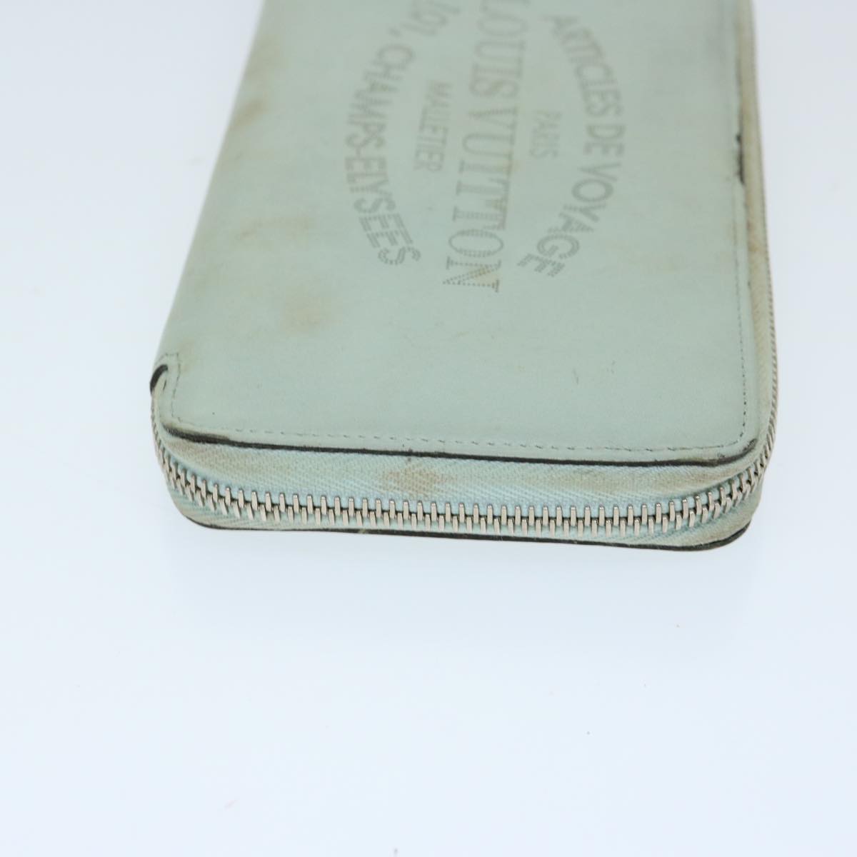 Louis Vuitton Jena Blue Leather Wallet