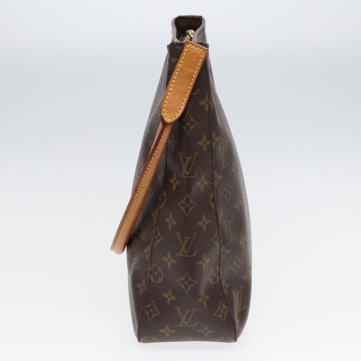 Louis Vuitton Looping Gm Brown Canvas Shoulder Bag