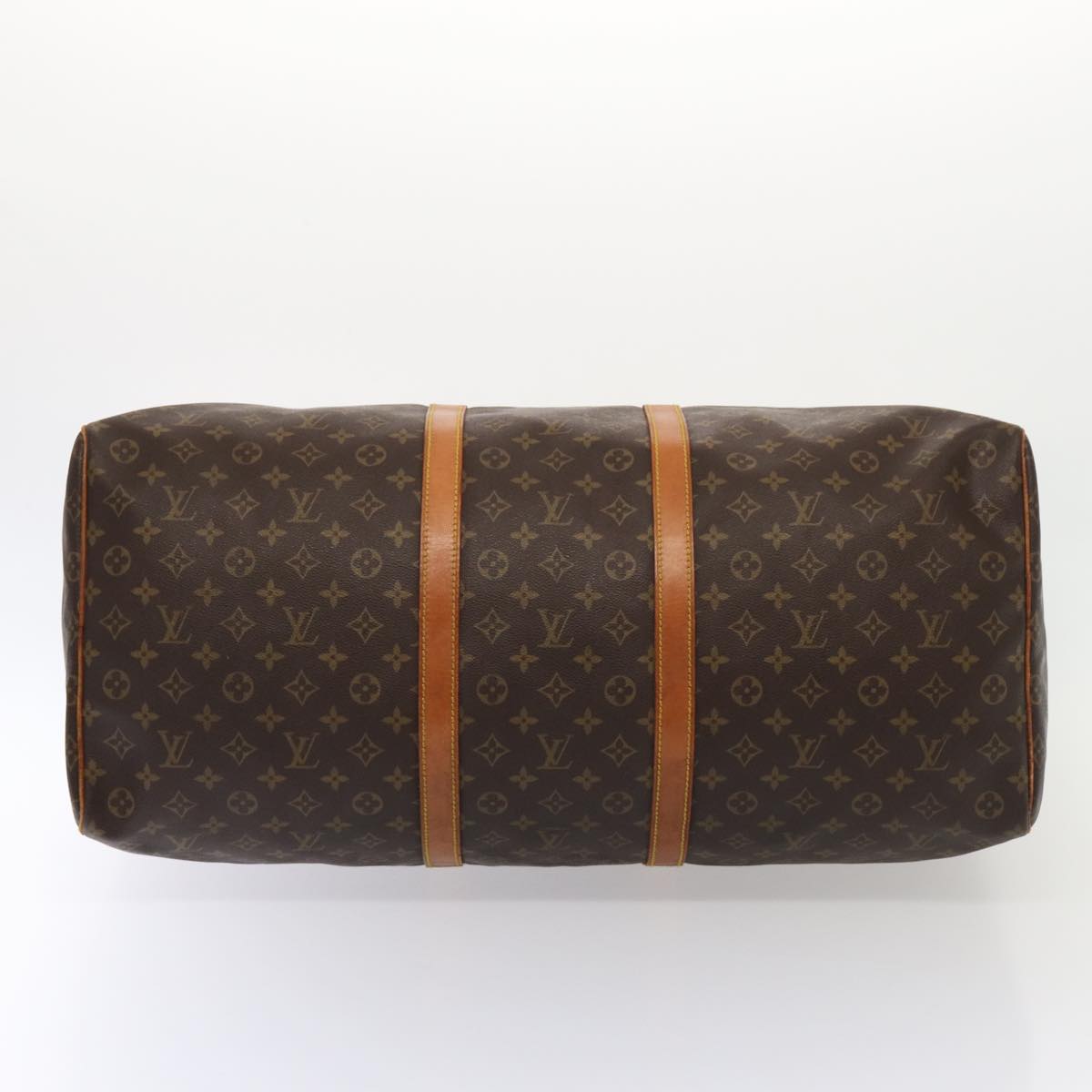 Louis Vuitton Keepall 60 Brown Canvas Travel Bag