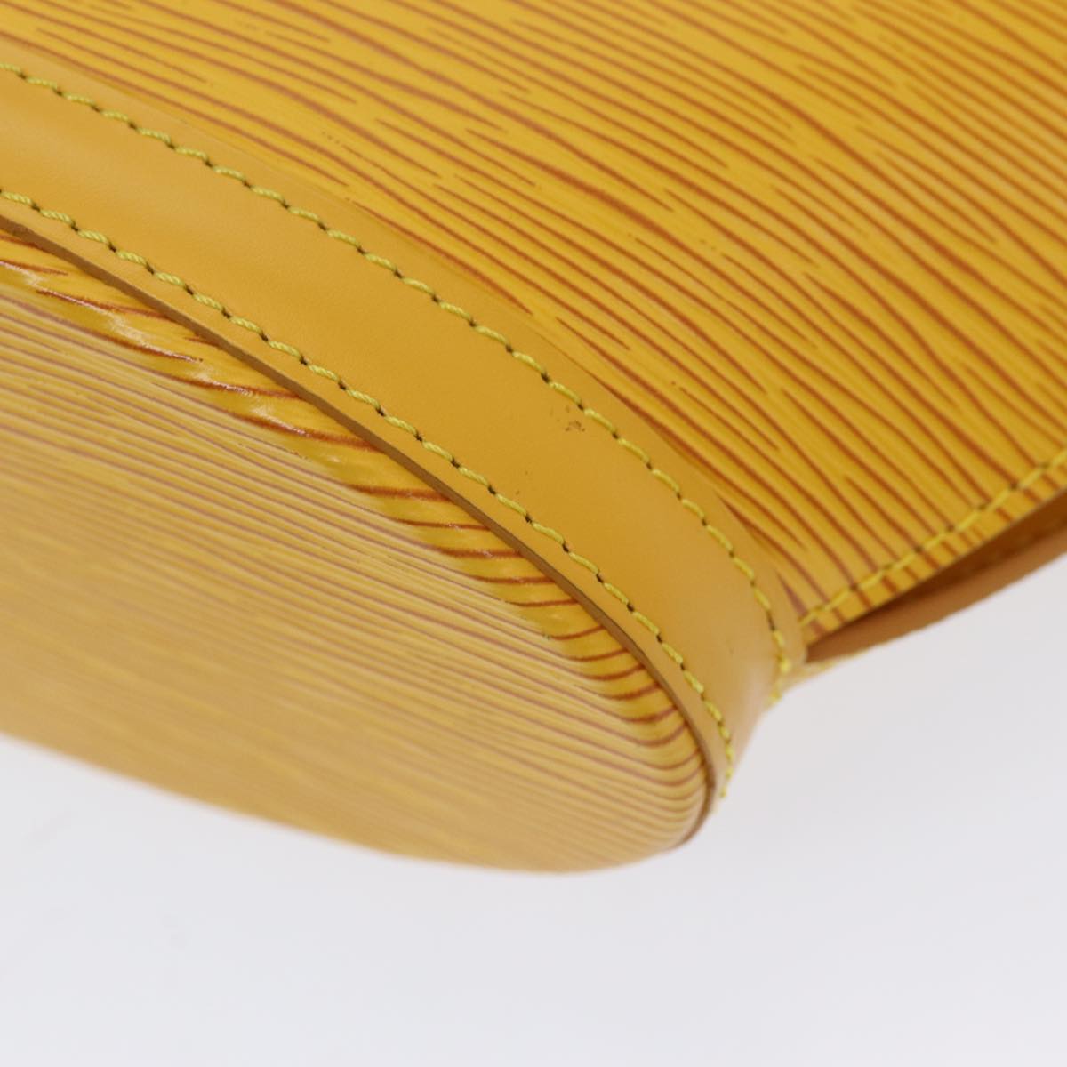 Louis Vuitton Saint Jacques Yellow Leather Handbag