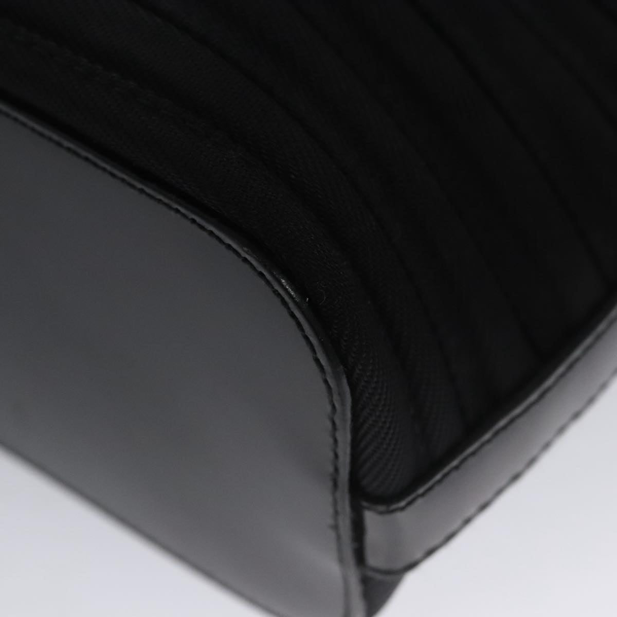 Gucci Bamboo Black Canvas Handbag
