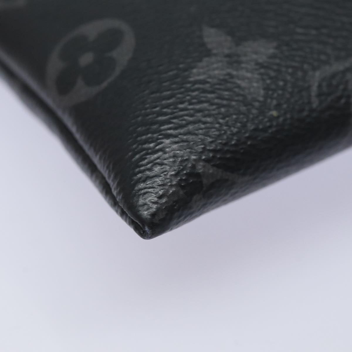 Louis Vuitton Discovery Black Canvas Clutch Bag