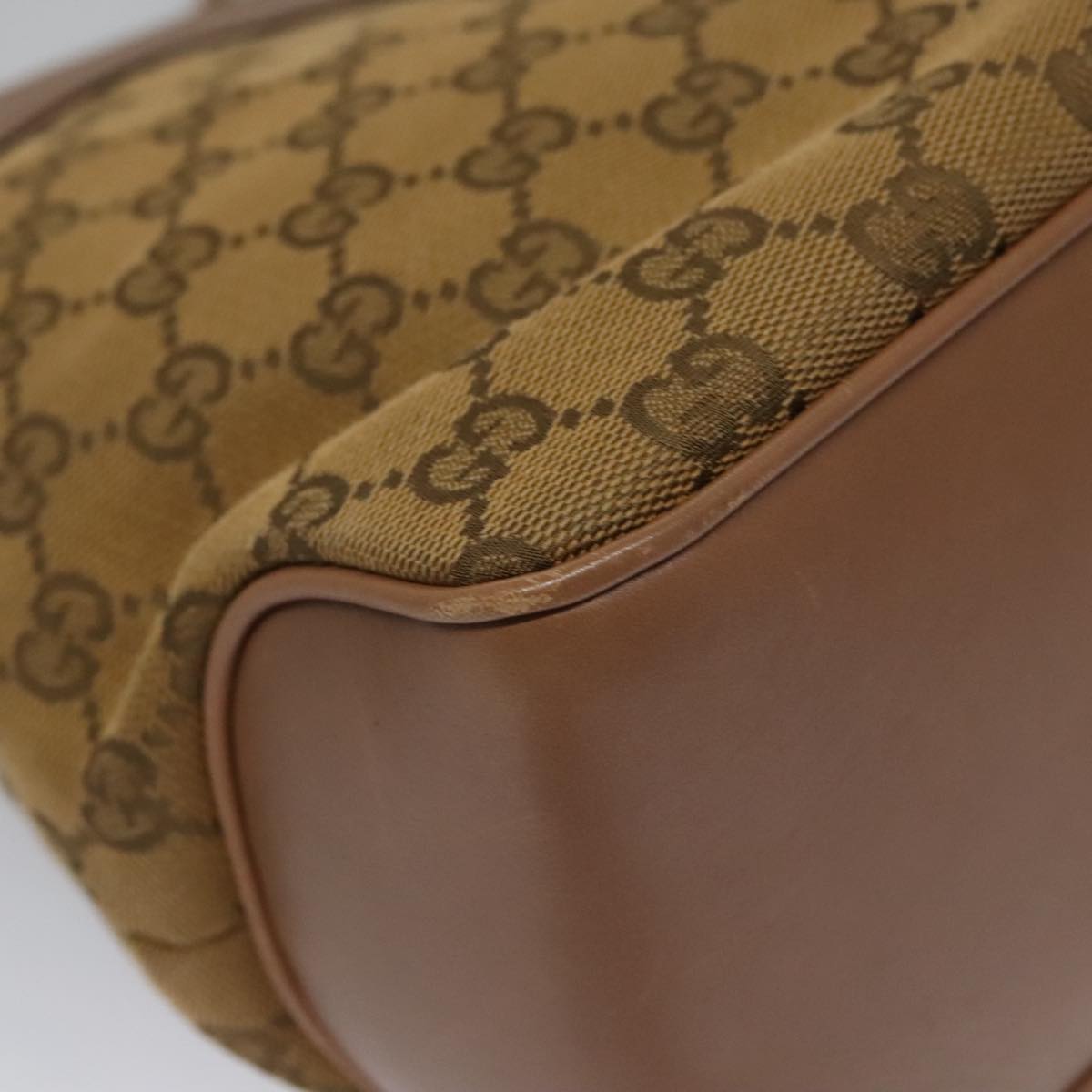 Gucci Gg Canvas Brown Canvas Shoulder Bag