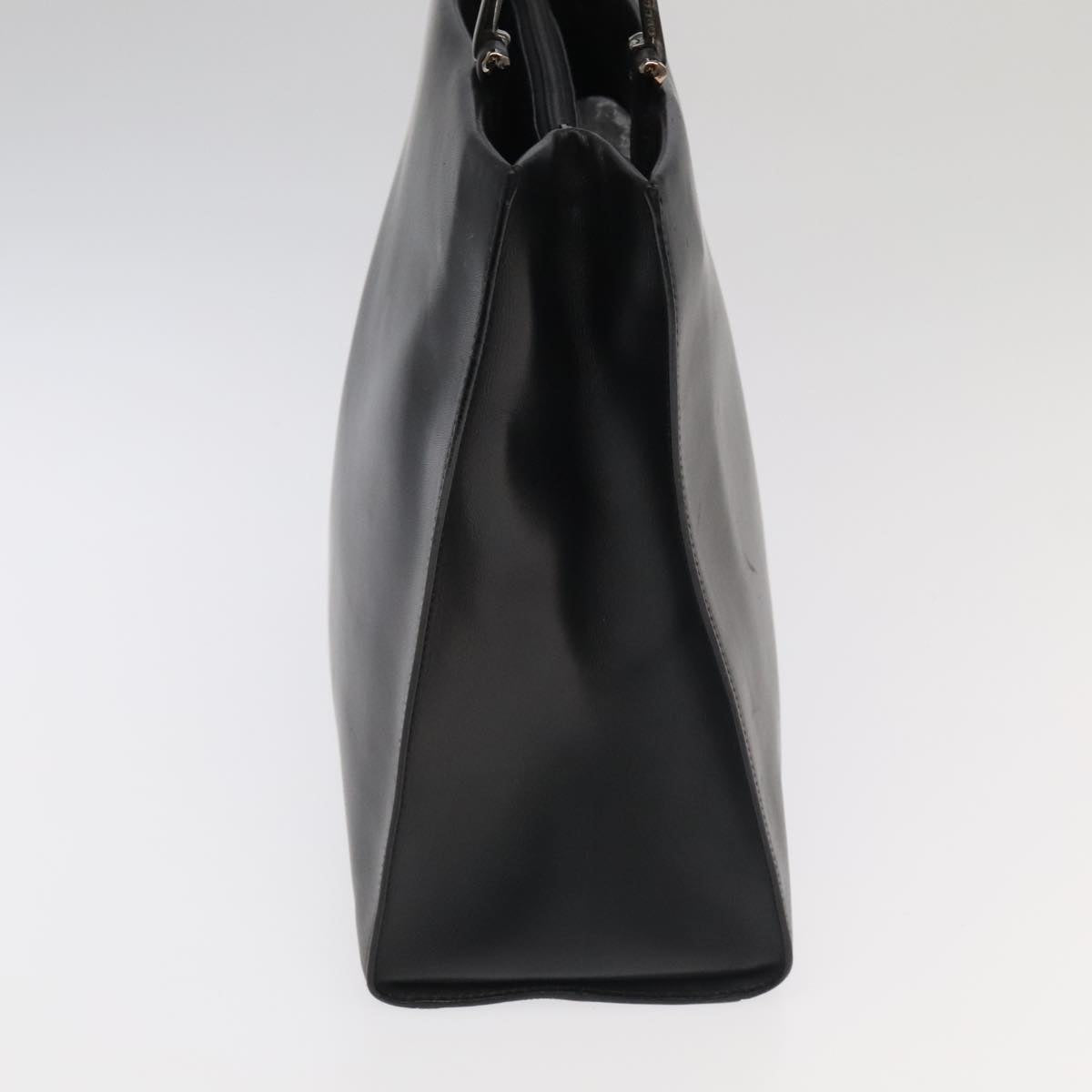 Gucci Black Leather Tote Bag