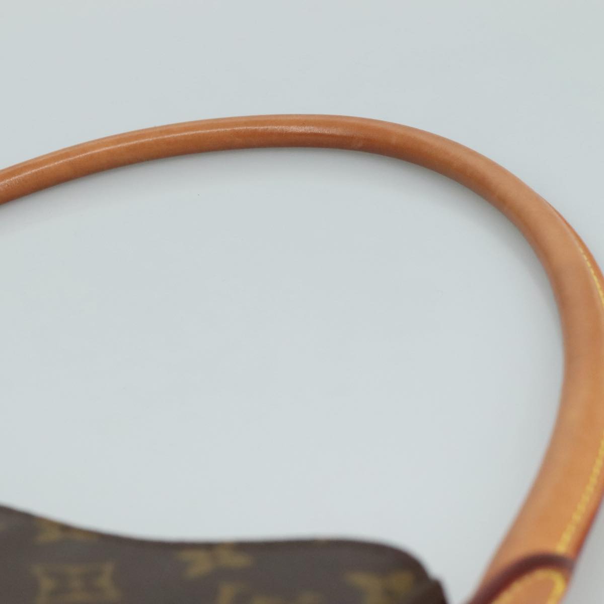 Louis Vuitton Looping Gm Brown Canvas Shoulder Bag