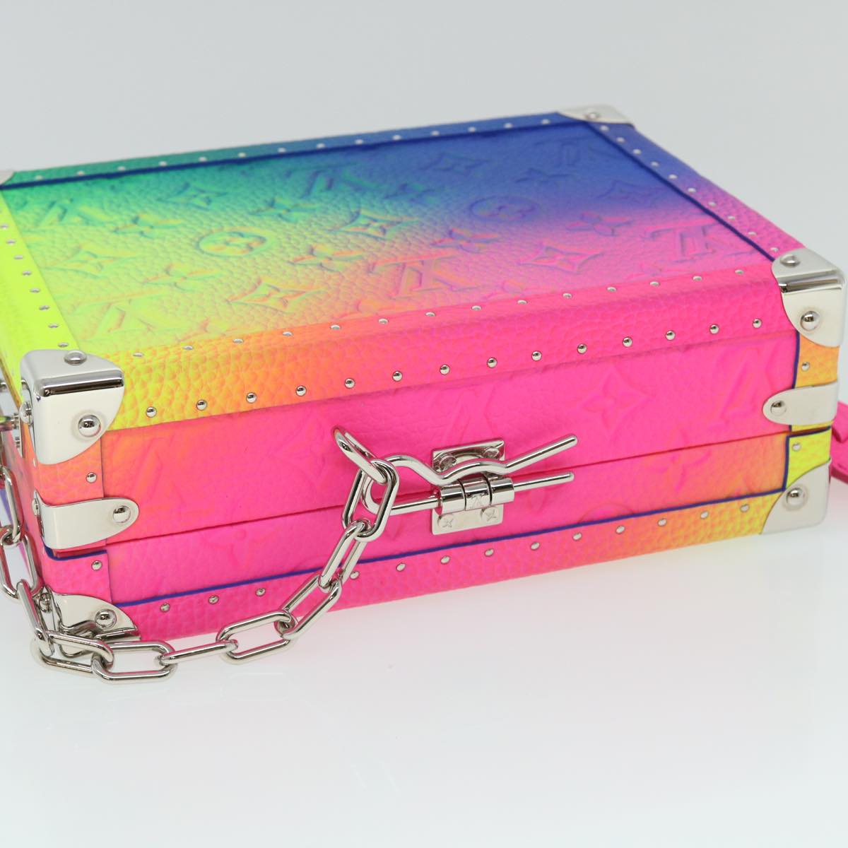 Louis Vuitton Soft Trunk Multicolour Canvas Shoulder Bag