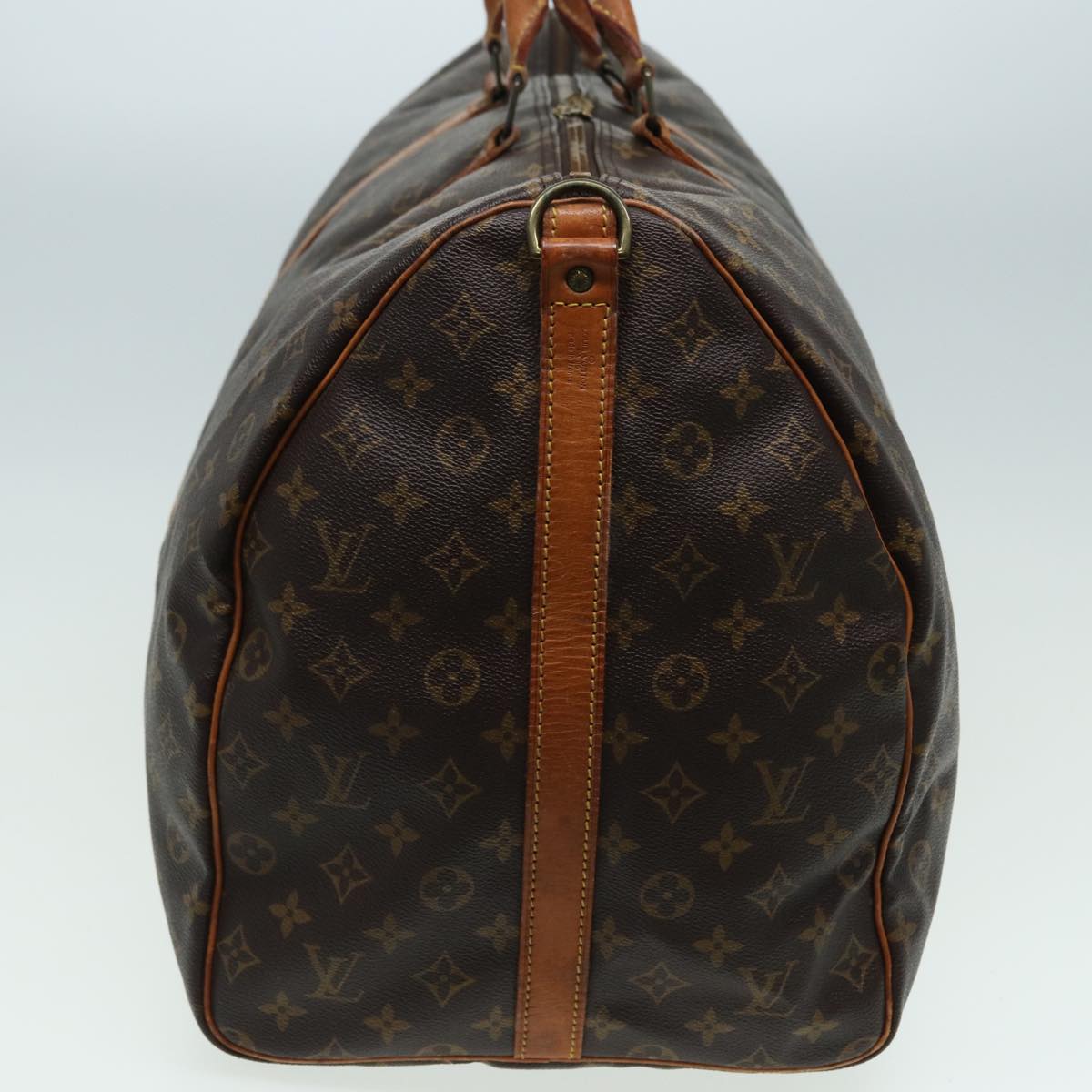 Louis Vuitton Keepall 60 Brown Canvas Travel Bag