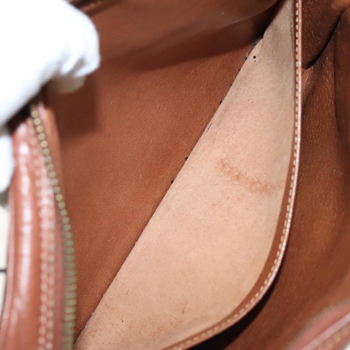 Louis Vuitton Shoulder Bag Brown Canvas Shoulder Bag