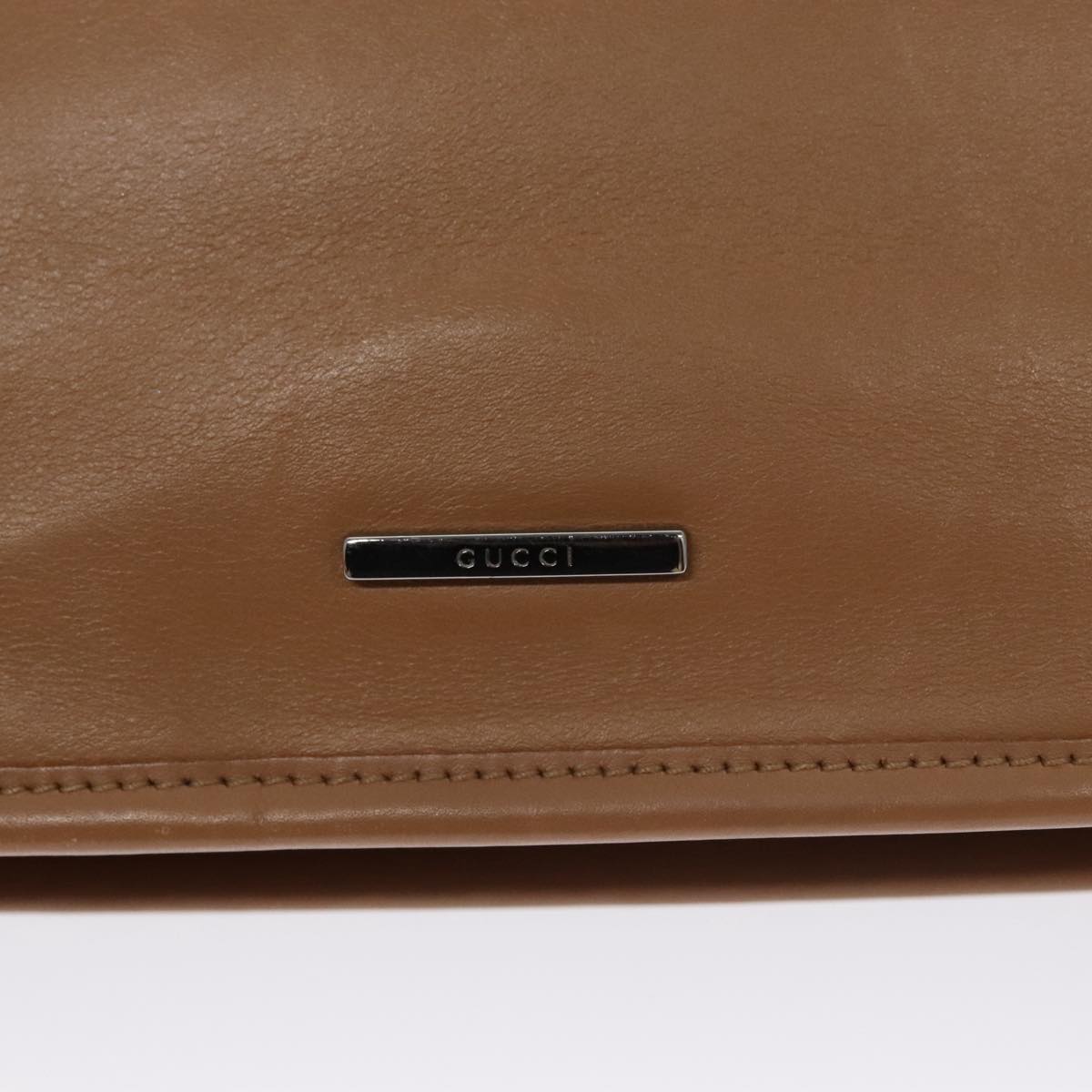 Gucci Sherry Brown Leather Shoulder Bag