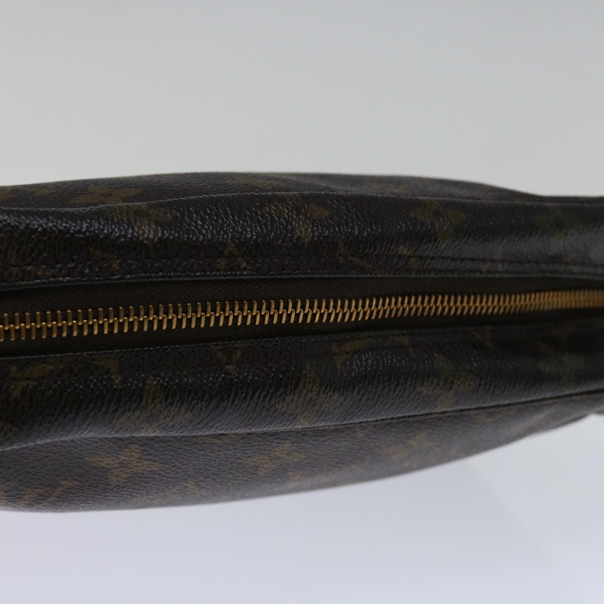 Louis Vuitton Trousse De Toilette Brown Canvas Clutch Bag