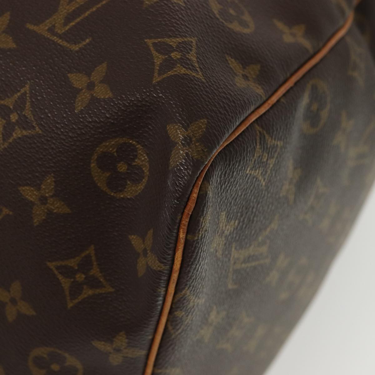 Louis Vuitton Keepall 60 Brown Canvas Travel Bag