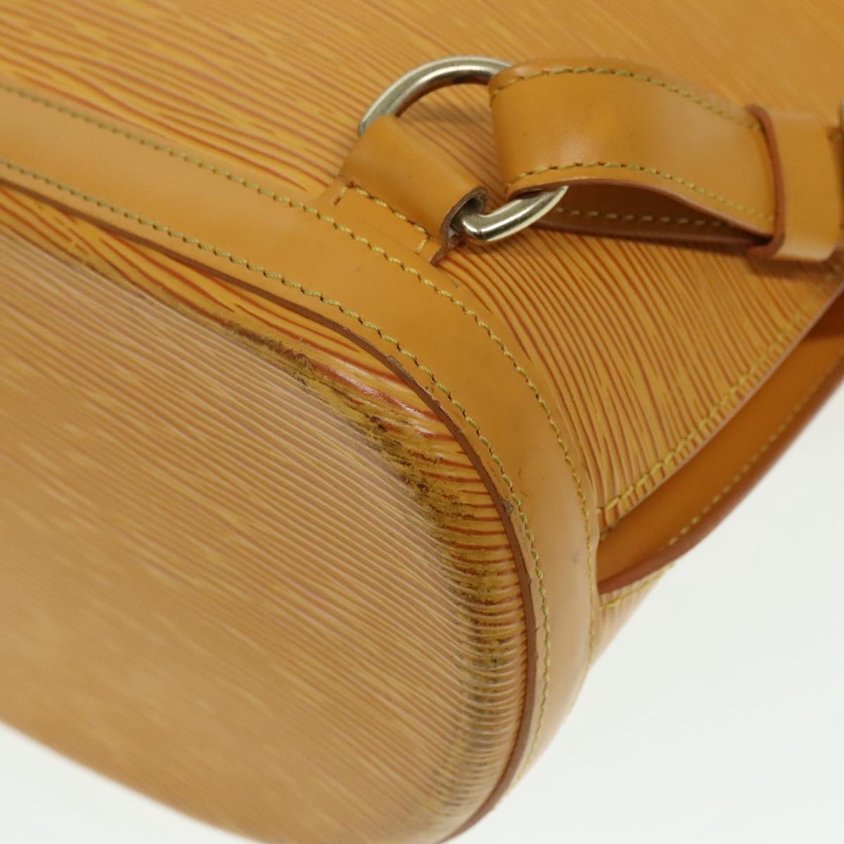 Louis Vuitton Gobelins Yellow Leather Backpack Bag
