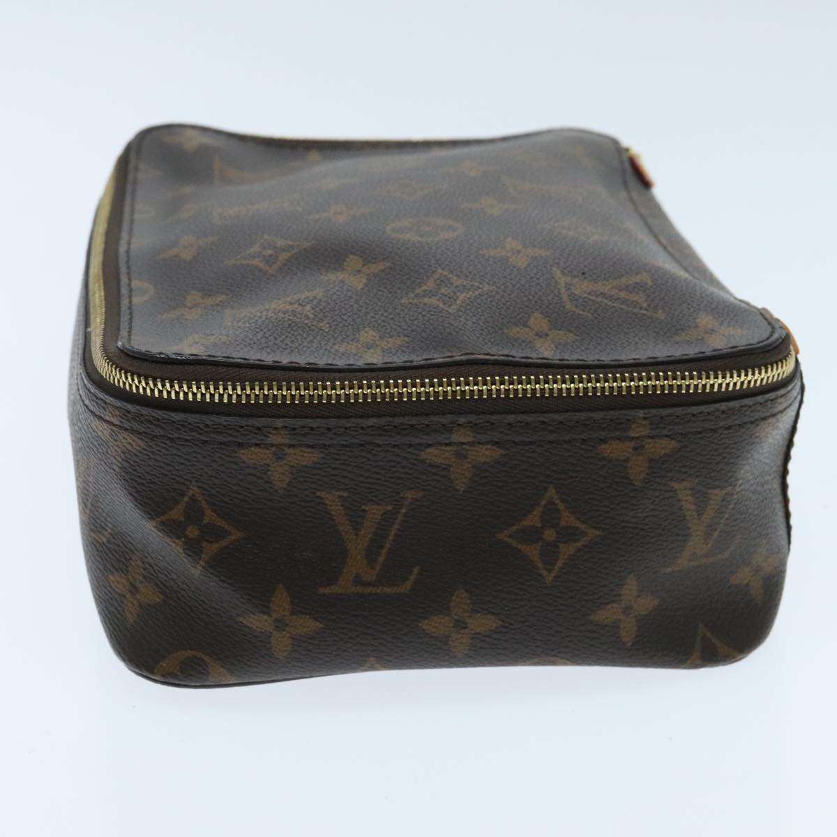 Louis Vuitton Cube Brown Canvas Clutch Bag