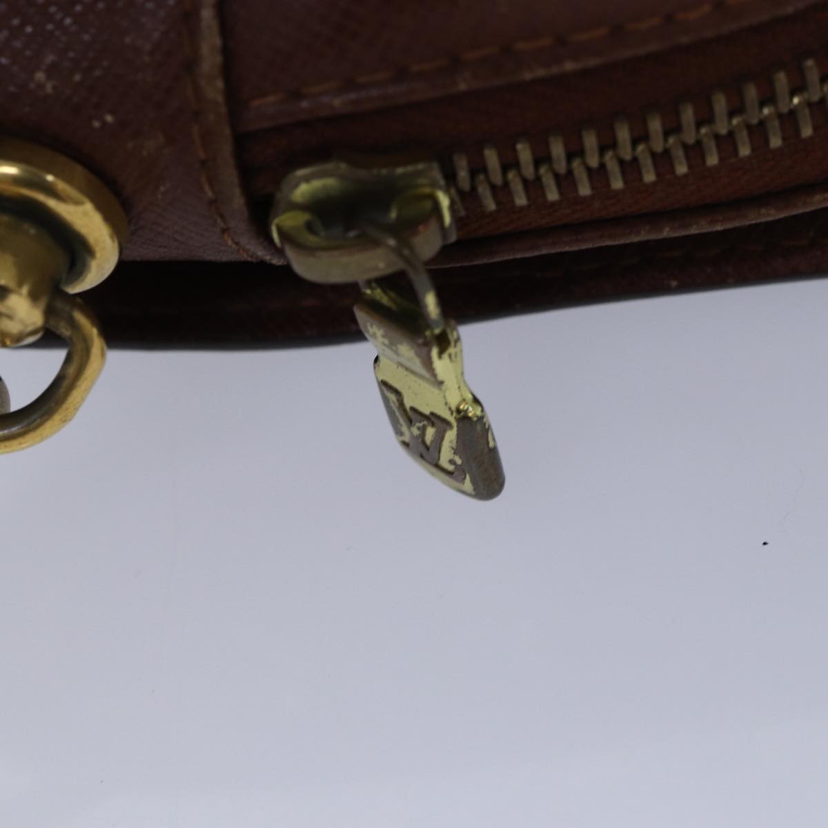 Louis Vuitton Orsay Black Canvas Clutch Bag