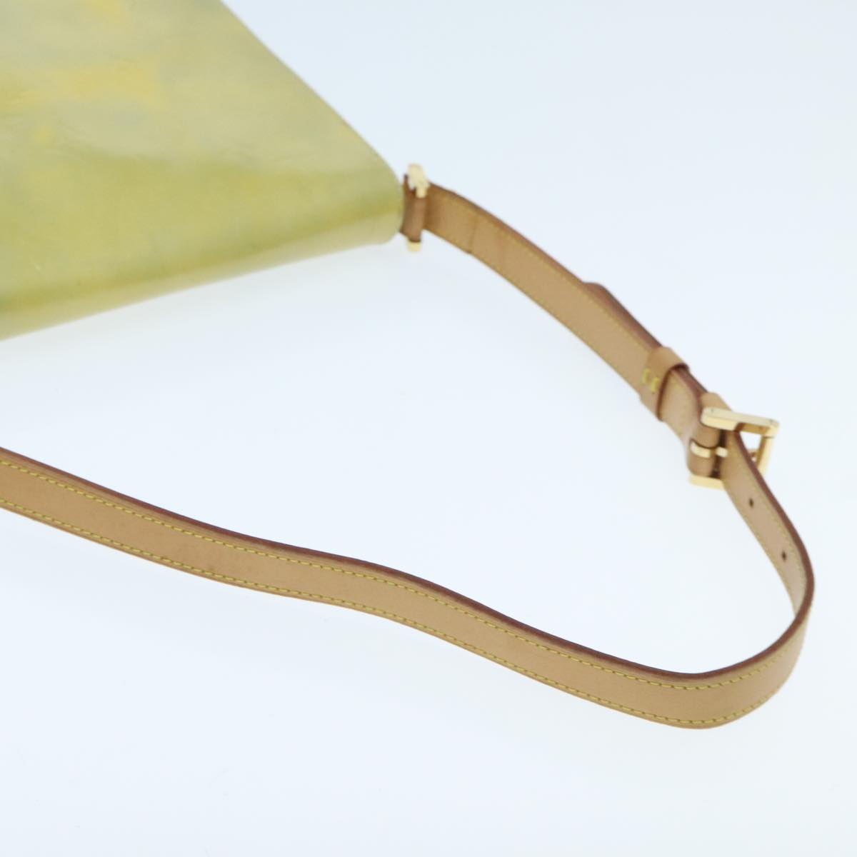 Louis Vuitton Thompson Street Green Patent Leather Shoulder Bag