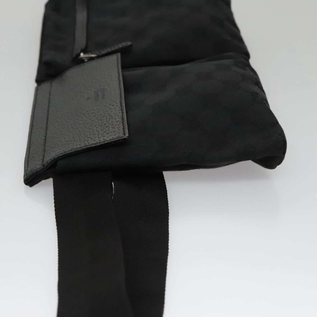 Gucci Belt Bag Black Canvas Shoulder Bag