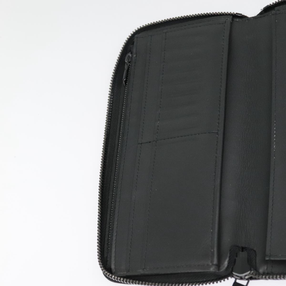 Louis Vuitton Zippy Wallet Vertical Black Leather Wallet