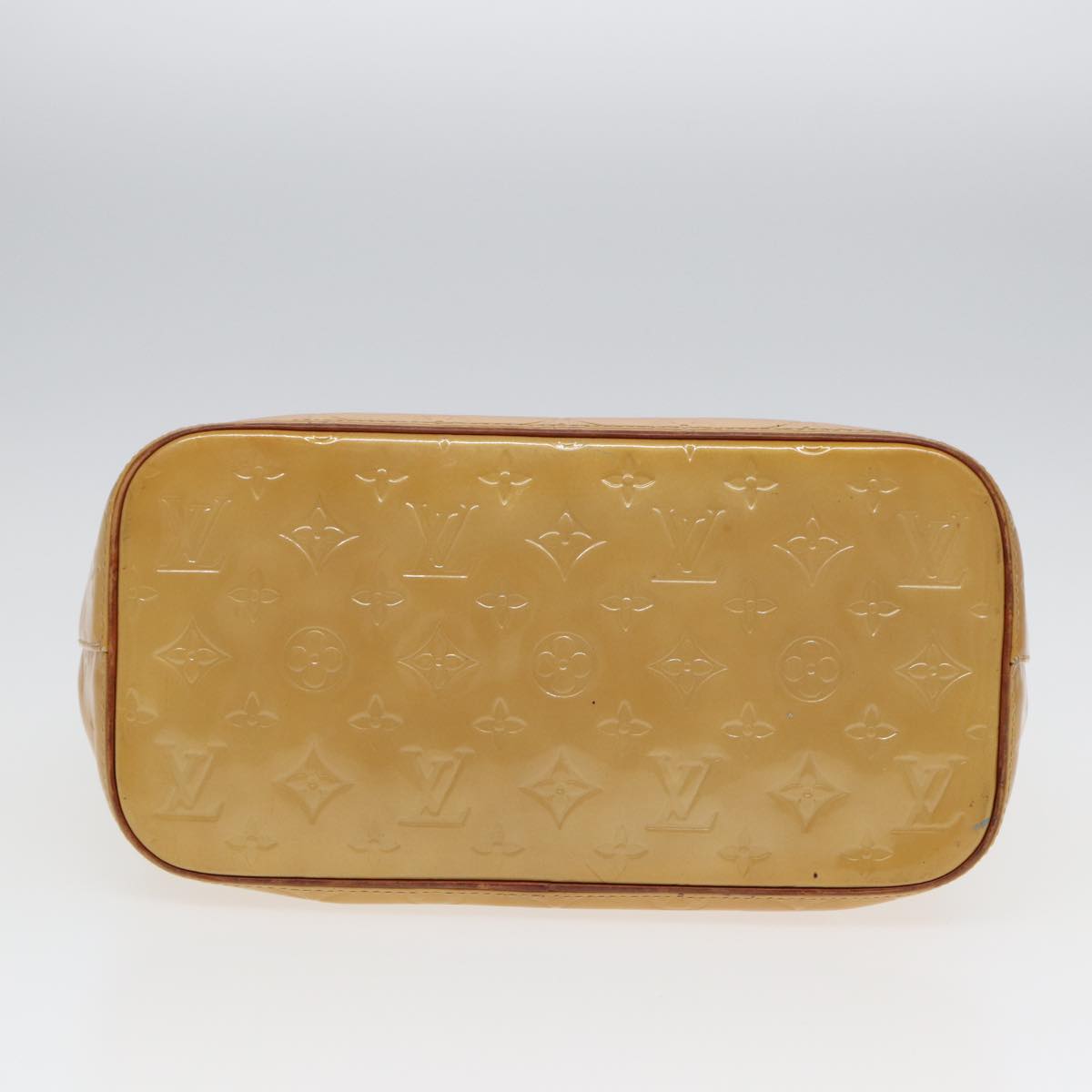Louis Vuitton Houston Beige Patent Leather Shoulder Bag