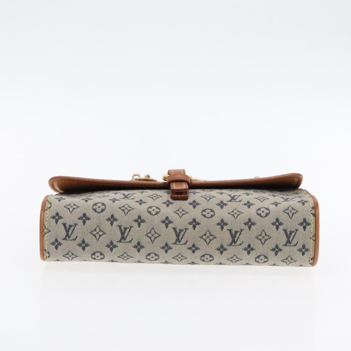Louis Vuitton Camille Blue Canvas Shoulder Bag