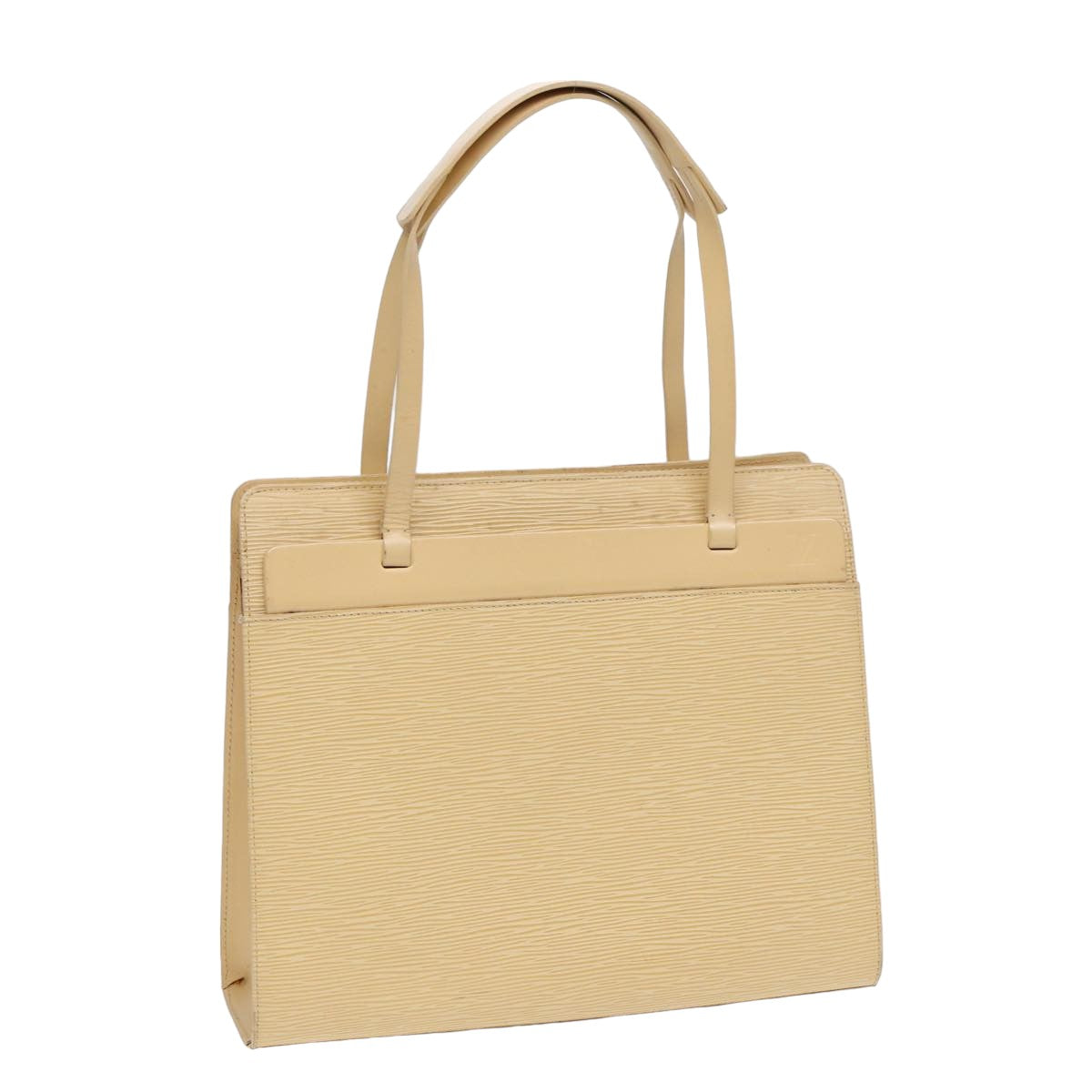 Louis Vuitton Croisette Ecru Leather Tote Bag