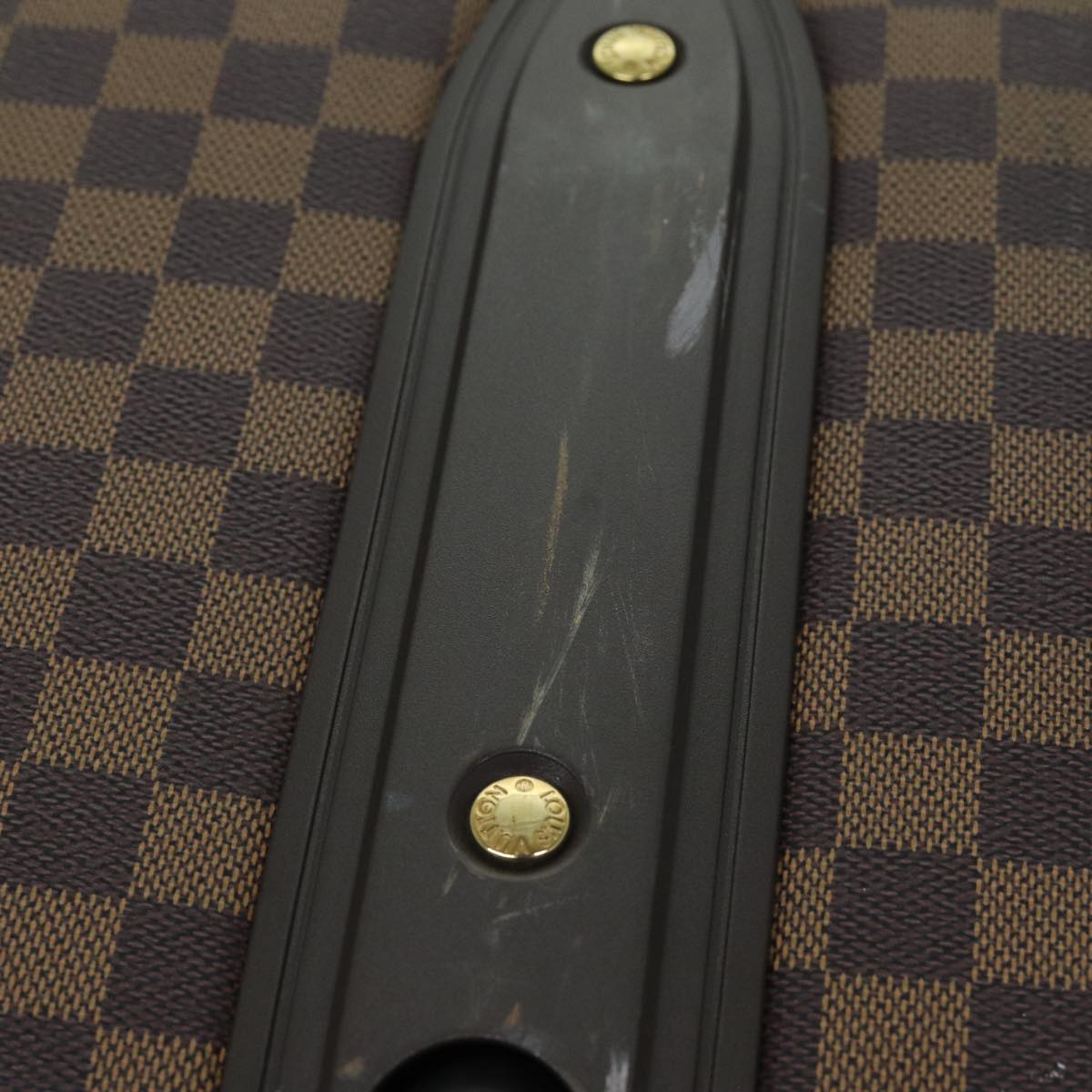 Louis Vuitton Pégase Valise Légère 55 Business Brown Canvas Travel Bag