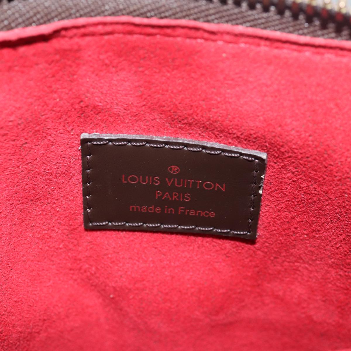 Louis Vuitton Trevi Brown Canvas Handbag
