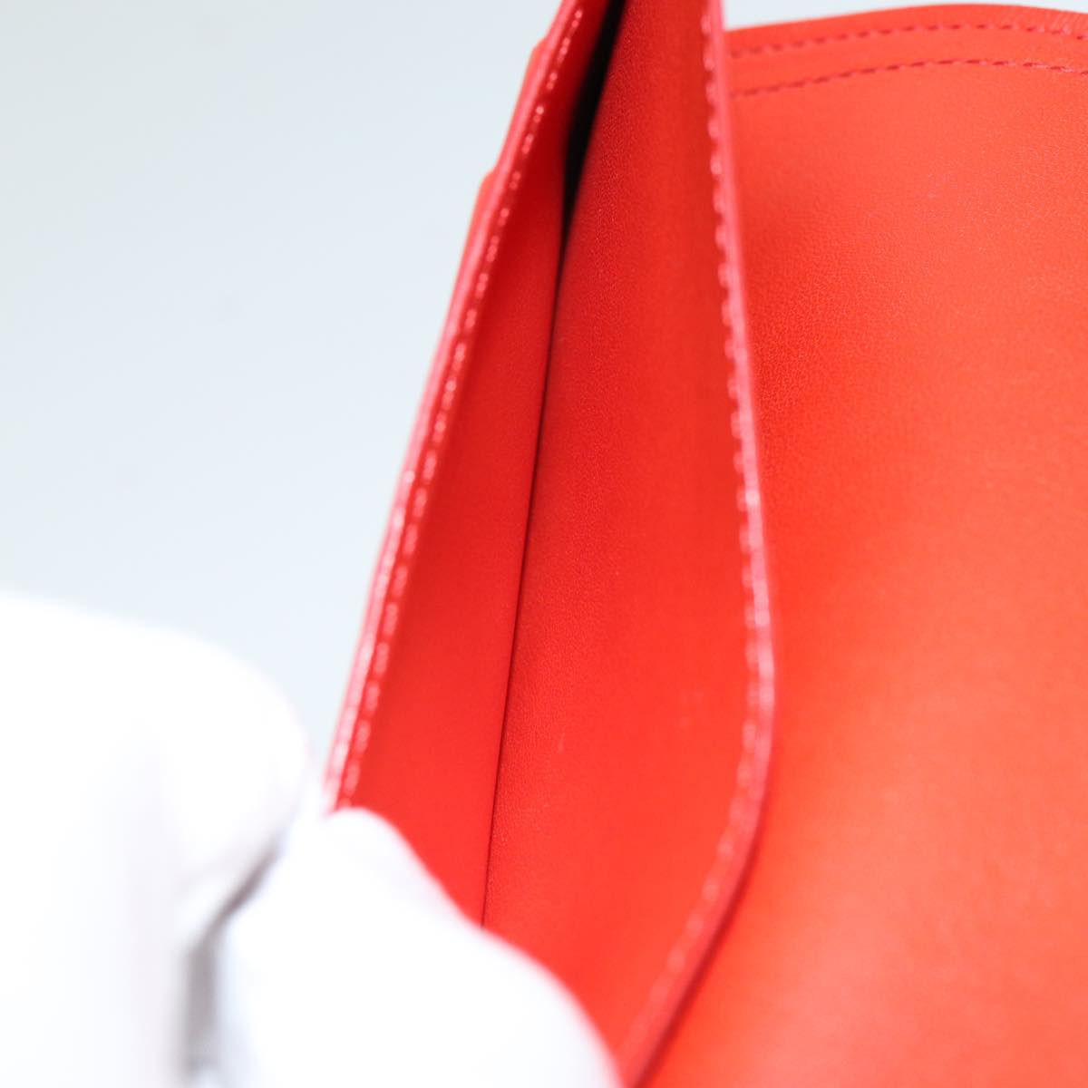 Louis Vuitton James Red Leather Wallet