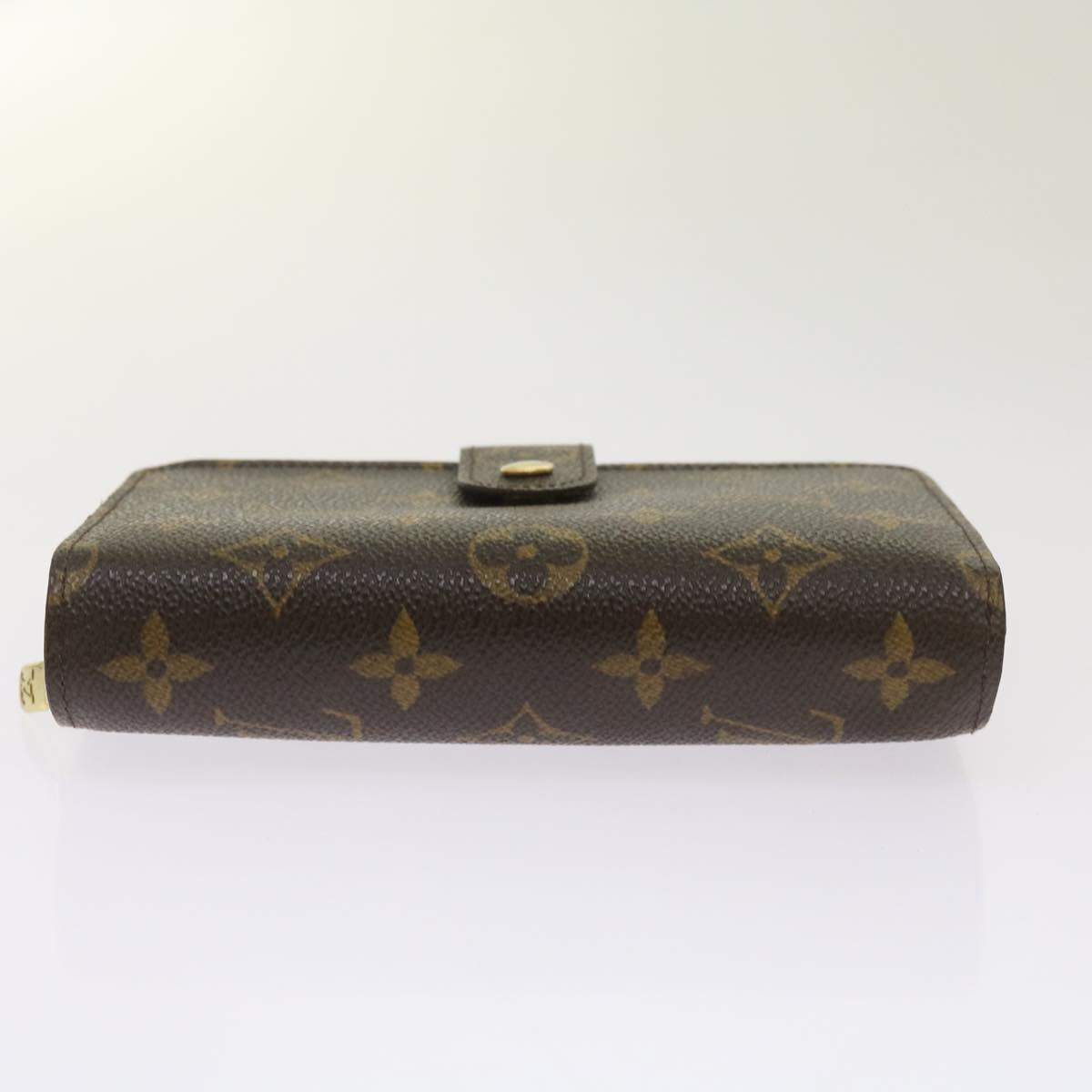 Louis Vuitton Porte Papier Zip Brown Canvas Wallet