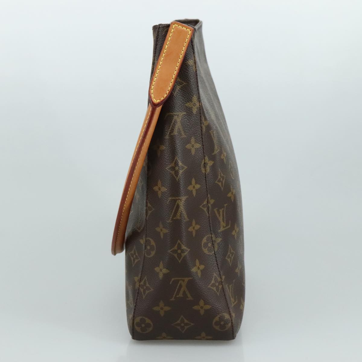 Louis Vuitton Looping Gm Brown Canvas Shoulder Bag