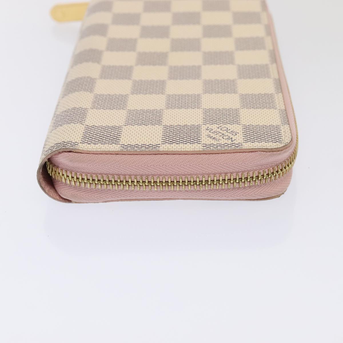 Louis Vuitton Zippy Wallet White Canvas Wallet