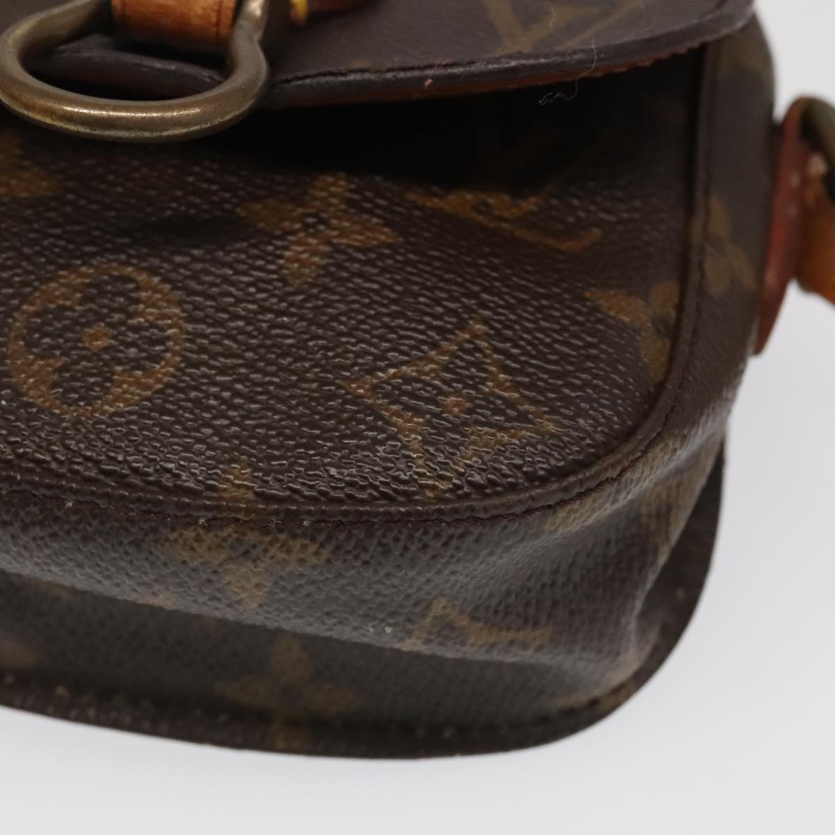 Louis Vuitton Saint Cloud Brown Canvas Shoulder Bag