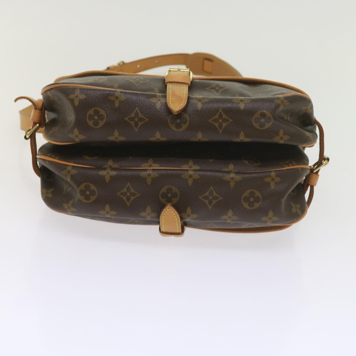 Louis Vuitton Saumur 30 Brown Canvas Shoulder Bag