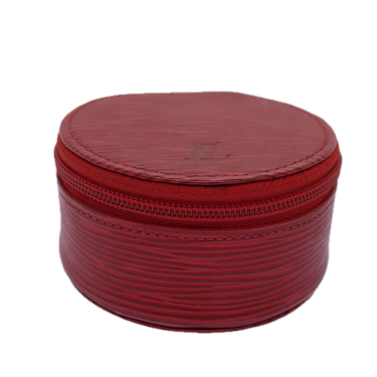 Louis Vuitton Ecrin Red Leather Jewelleryset Jewelry