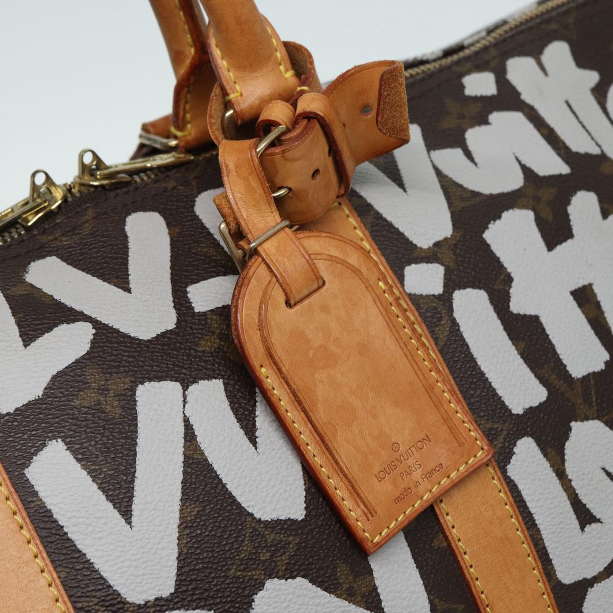 Louis Vuitton Keepall 50 Multicolour Canvas Travel Bag