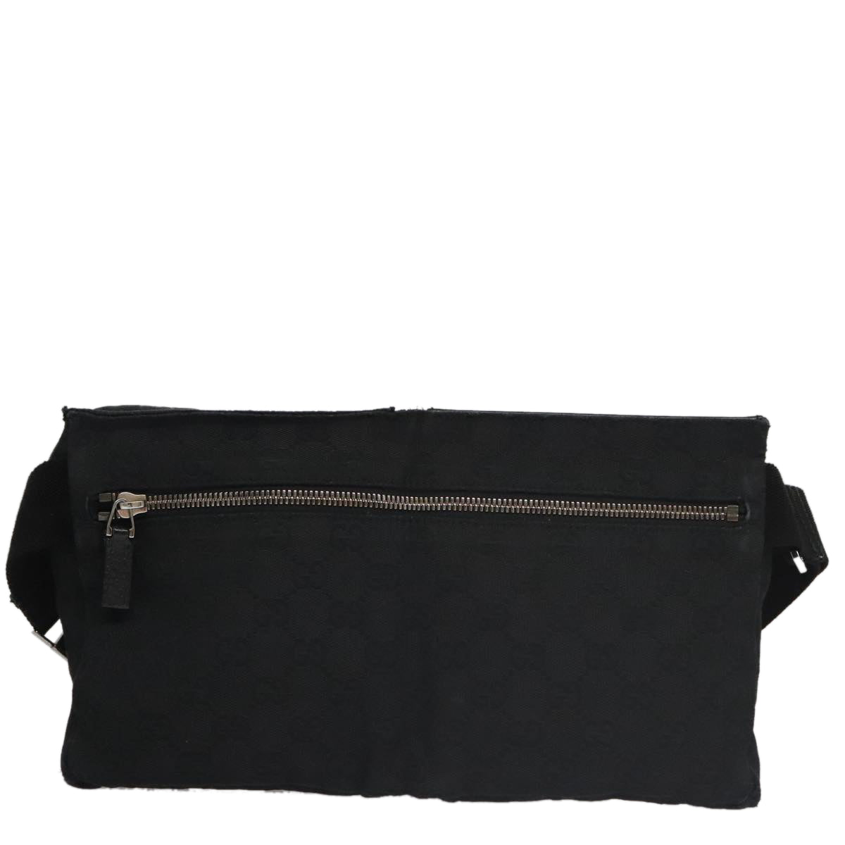 Gucci Black Canvas Shoulder Bag