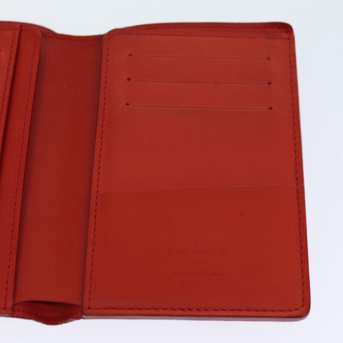 Louis Vuitton James Red Leather Wallet
