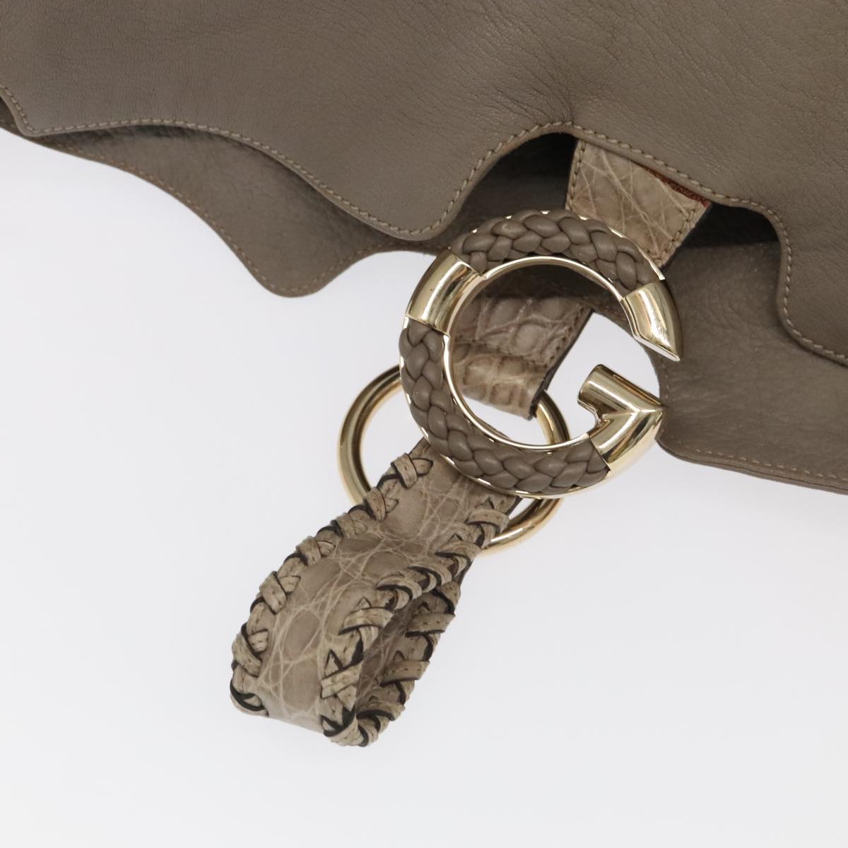 Gucci Hobo Brown Leather Shoulder Bag