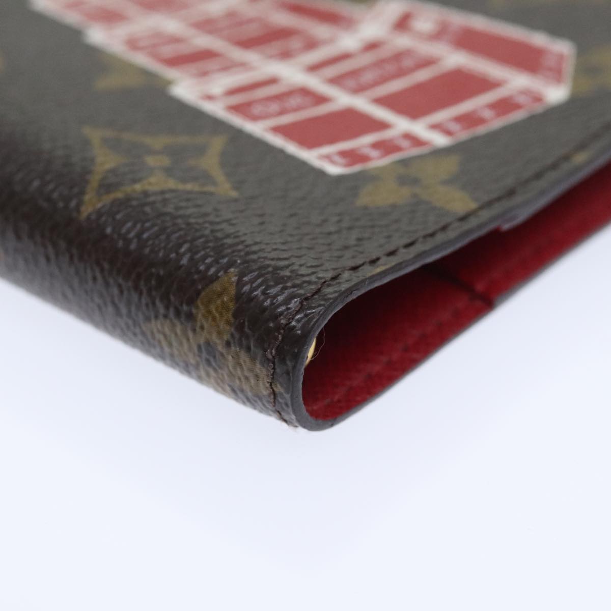 Louis Vuitton Agenda Brown Canvas Wallet