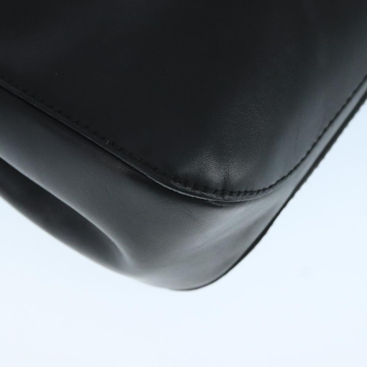 Gucci Horsebit Black Leather Handbag