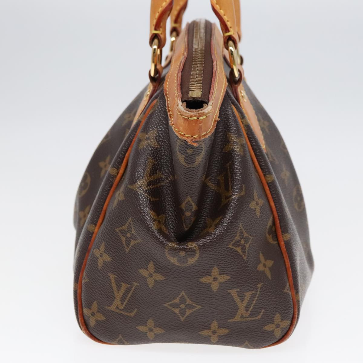 Louis Vuitton Tivoli Brown Canvas Handbag
