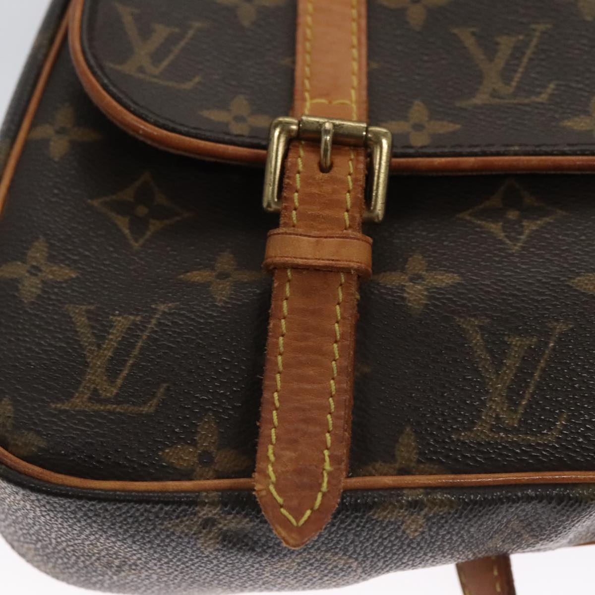 Louis Vuitton Marelle Brown Canvas Backpack Bag