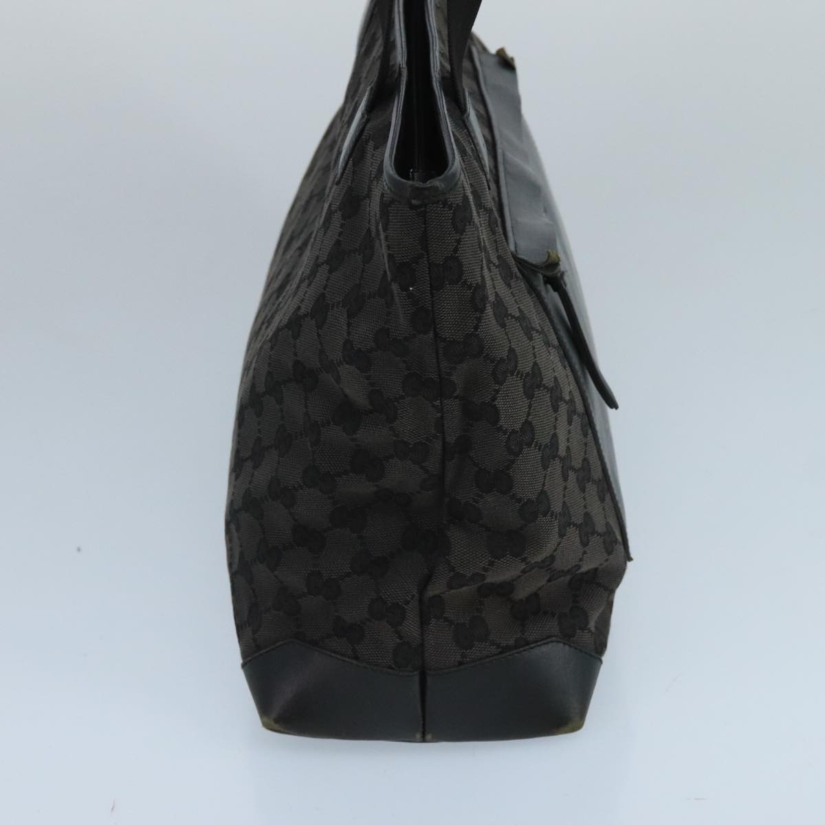 Gucci Black Canvas Tote Bag