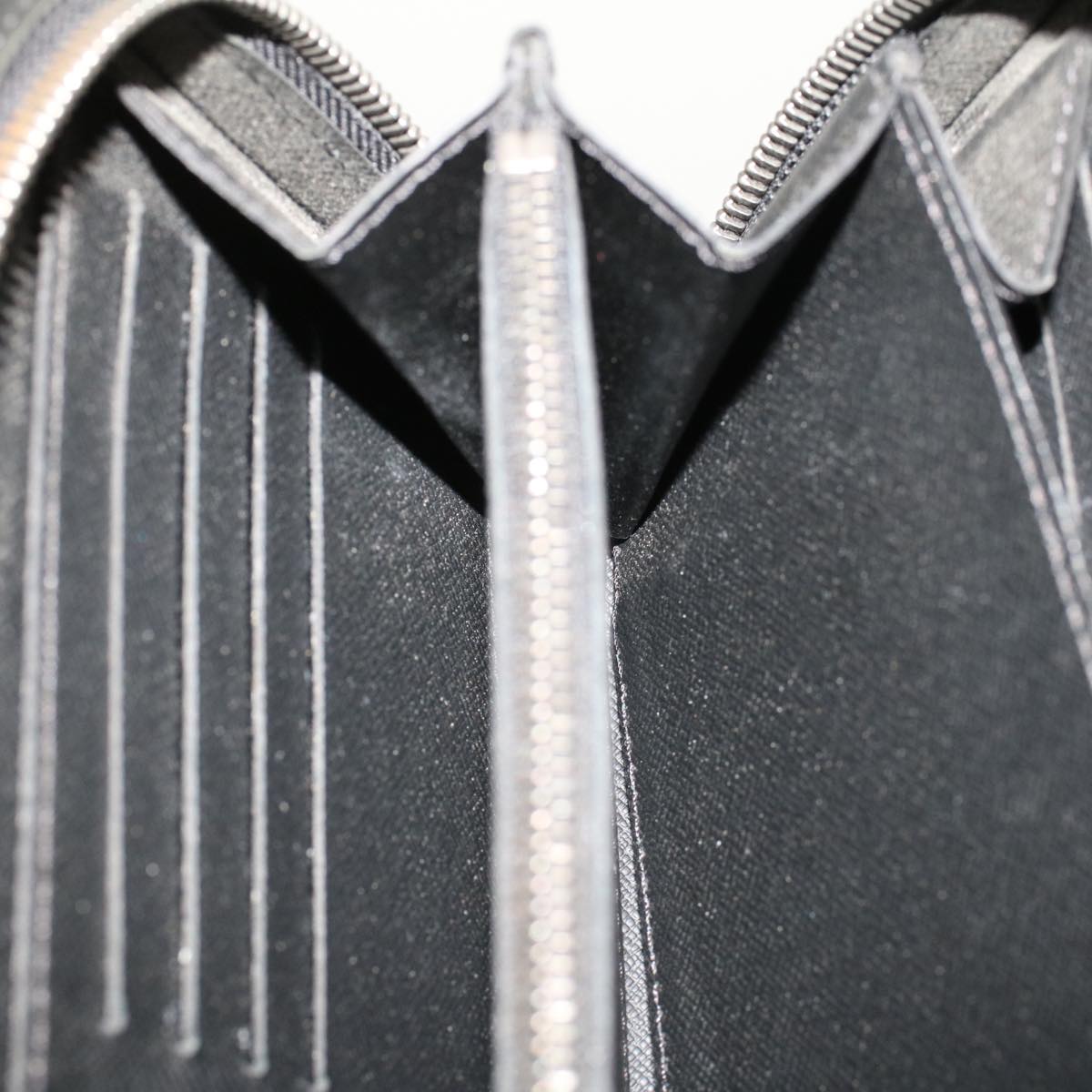 Louis Vuitton Zippy Xl Black Canvas Wallet