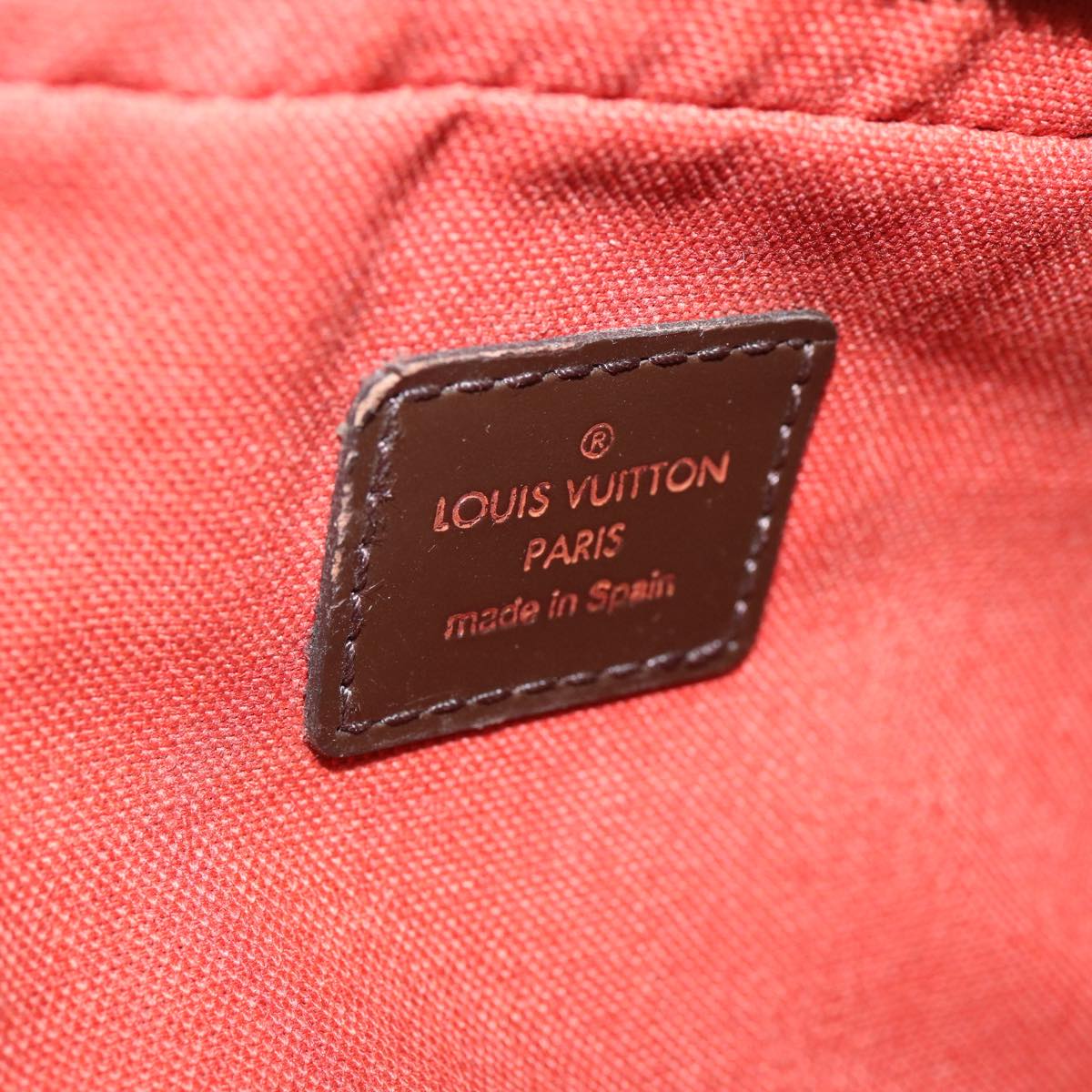 Louis Vuitton Geronimos Brown Canvas Shoulder Bag